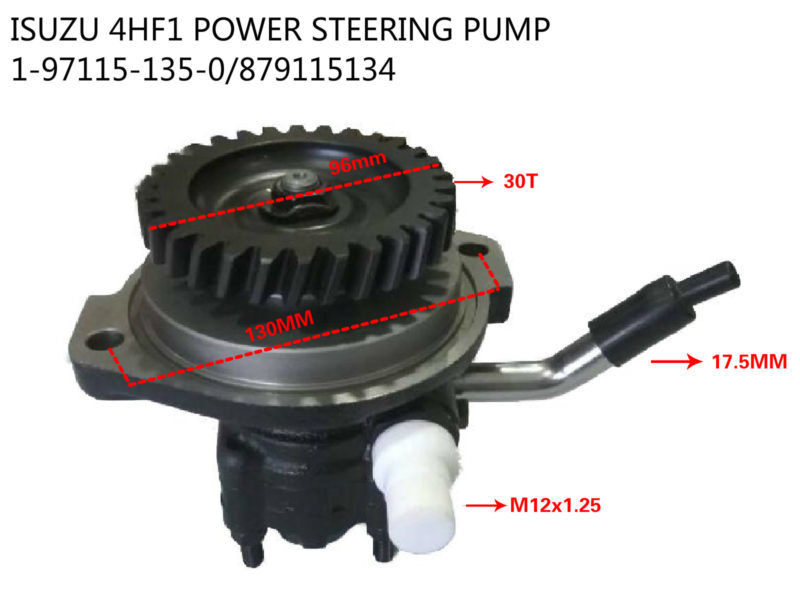 ISUZU 4HF1 POWER STEERING PUMP1971151350/879115134 AJM Auto