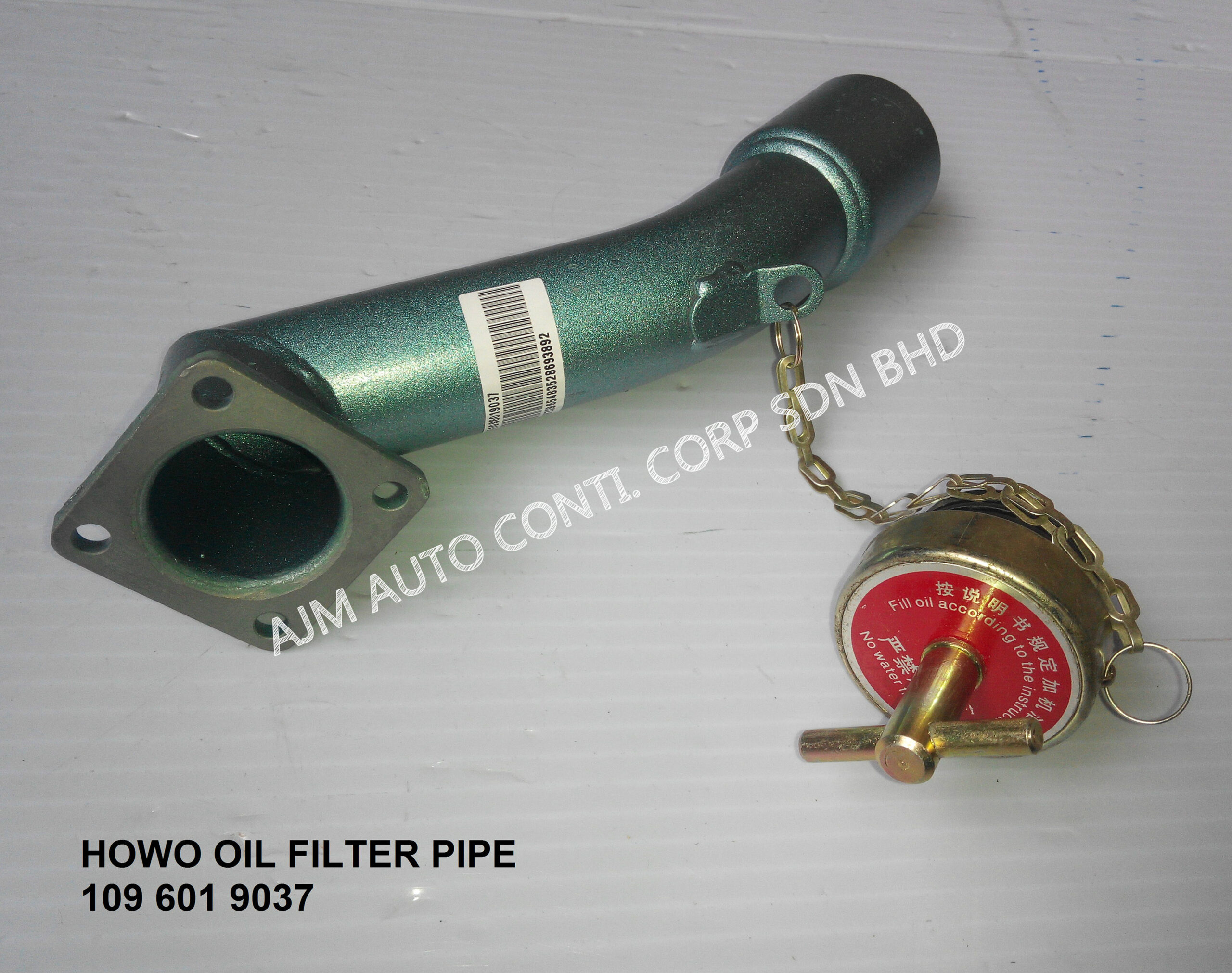 HOWO OIL FILTER PIPE-1096019037