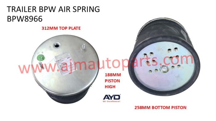 TRAILER BPW AIR SPRING- 881MB /  05.429.40.14.1 / BPW36 / 05.429.41.36.1 / 05.429.40.39.1 / 05.429.40.47.1 / 05.429.04.07.1 / 05.429.40.24.1 / 05.429.40.50.1 / 05.429.41.42.1 / 05.429.40.61.1 / W01 M58 8966 / 566-28-3-501 / 1R14-712 / 1DK 32-1 / V1DK32X9 / 9518147120 / 78881-C - Image 2