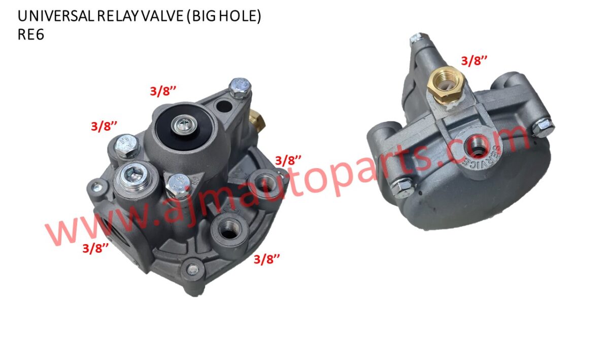 RE6 RELAY VALVE UNIVERSAL (BIG HOLES) 281672 AJM AUTO MALAYSIA