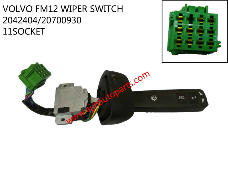 VOLVO WIPER SWITCH-20424046-20700927-20553738-3944081-20115294