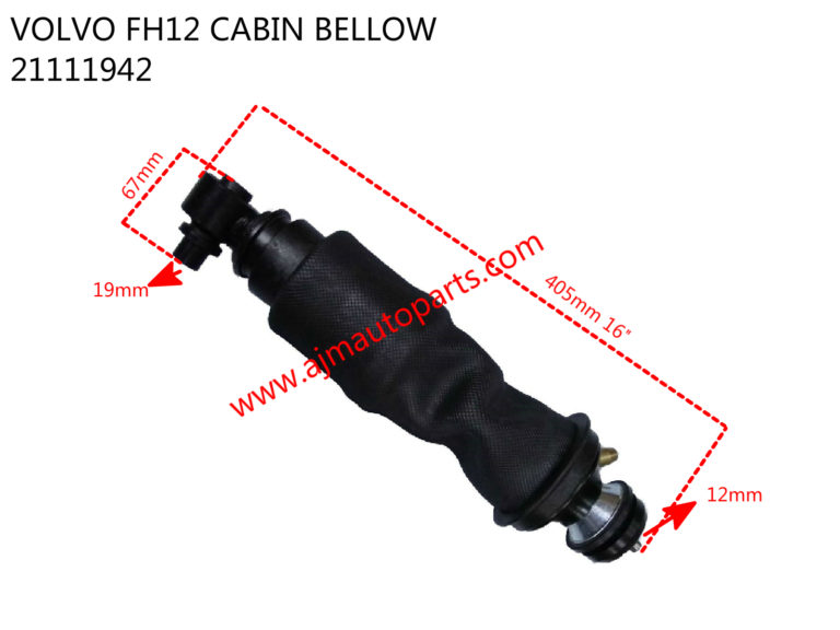 VOLVO FM12 CABIN BELLOW-3198837-20453258-20889136-21111942