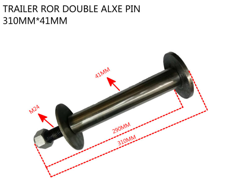 TRAILER ROR DOUBLE AXLE PIN