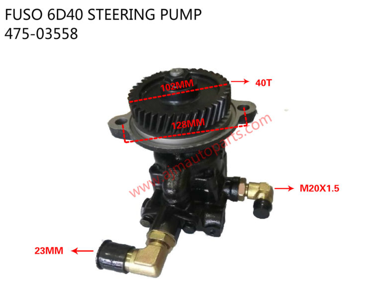 FUSO 6D40 STEERING PUMP-475-03558