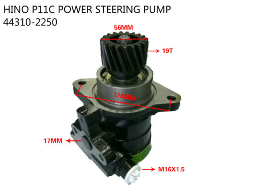 HINO P11C POWER STEERING PUMP-44310-2250
