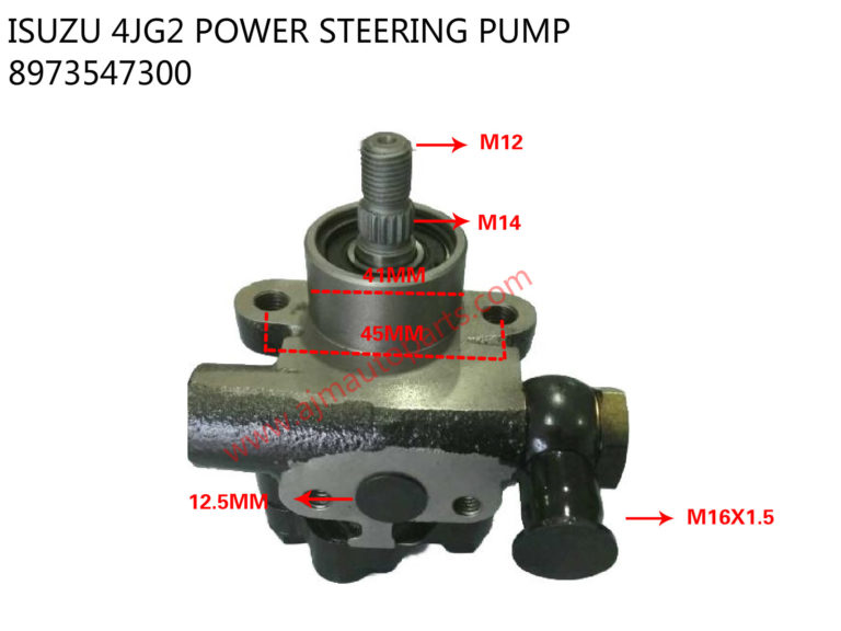 ISUZU 4JB1 POWER STEERING PUMP-8-97084-207-0