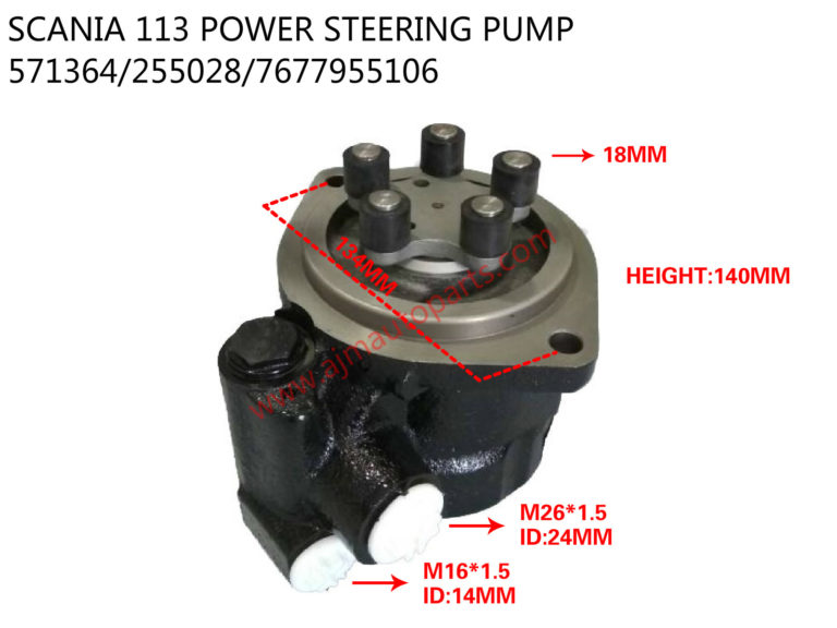 SCANIA 113 POWER STEERING PUMP-571364-255028-7677955106