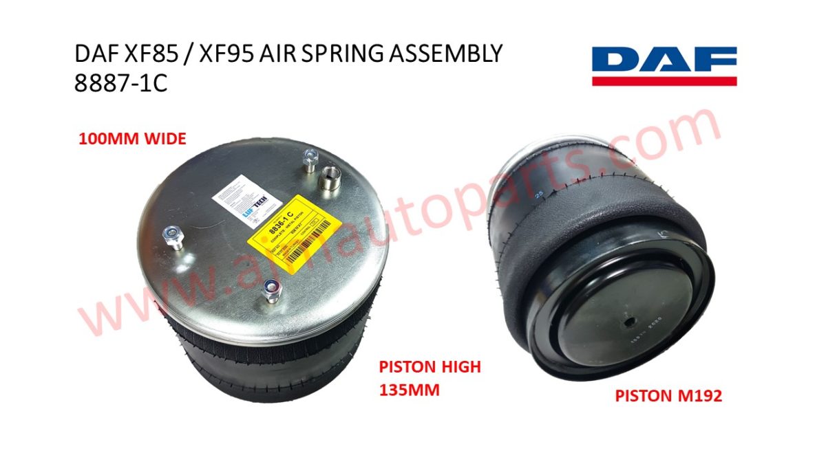 DAF AIR SPRING ASSEMBLY - 1697684 / 1529834 / 1529837 | AJM AUTO MALAYSIA