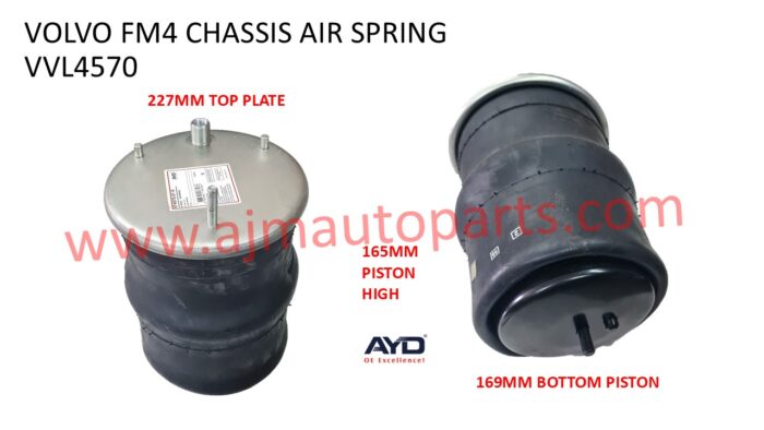 VOLVO FM4 FMX CHASSIS AIR SPIRNG ASSSY - 21224749 / 22058741 / 4570NP02 / W01-M58-8545 / 1R10-718 / 784570-C - Image 3