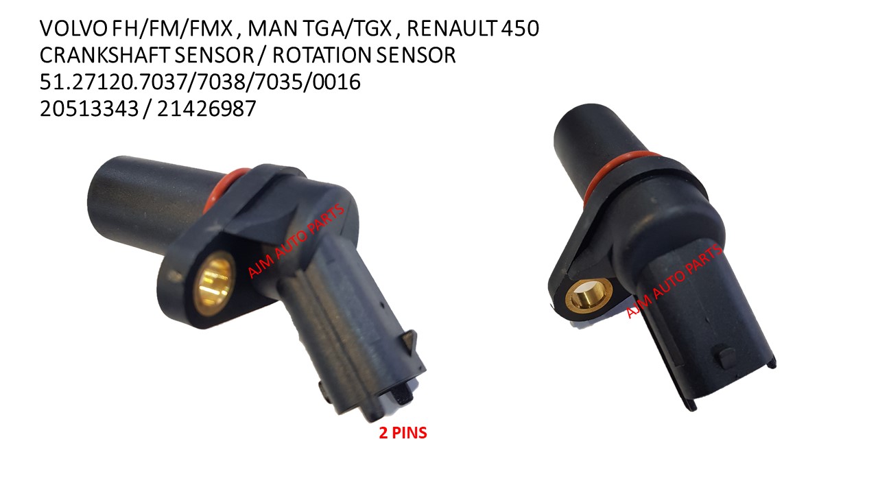 GMBooskr Crankshaft Position Sensor - Replacement For Volvo D13 & Mack Anthem Engines