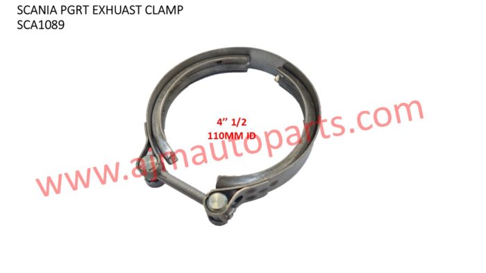 SCANIA P,G,R,T EXHAUST PIPE CLAMP (4''1/2) - 1371089 / 1863831 / 1422474 / 1387136 - Image 2