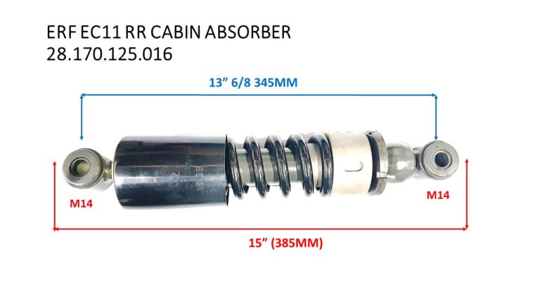 ERF EC11 REAR CABIN SHOCK ABSORBER - 28.170.125.016