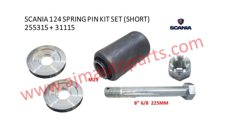 SCANIA 124 SPRING PIN KIT - 255314 (SHORT BOLT)