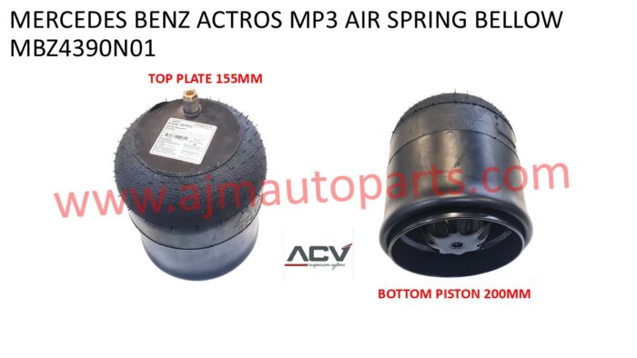 MERCEDES BENZ ACTROS MP3 AIR SPRING BELLOW - 4390NP01 / 784390-1C / A9423200121 / A9423202821 / A9423204921 / 1KF21-21 / W01-M58-8514 / RML95401C21 / 4390 N P21 - Image 2