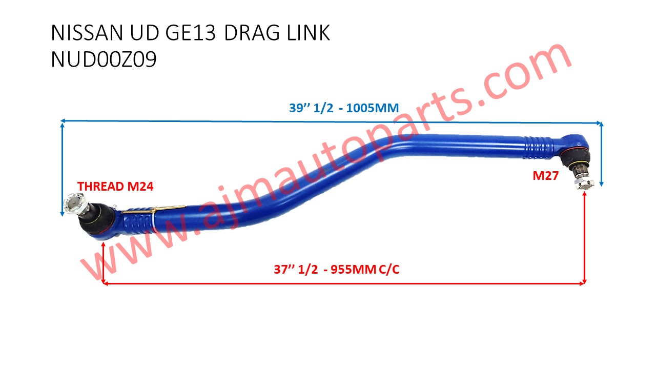 NISSAN UD CD4 DRAG LINK – 48510-00Z09 | AJM AUTO MALAYSIA