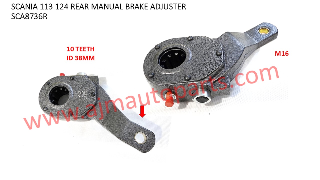 SCANIA 113 124 CR CP REAR MANUAL BRAKE ADJUSTER (10TEETH)(RH) - 278736 / 1448115 / 1865748
