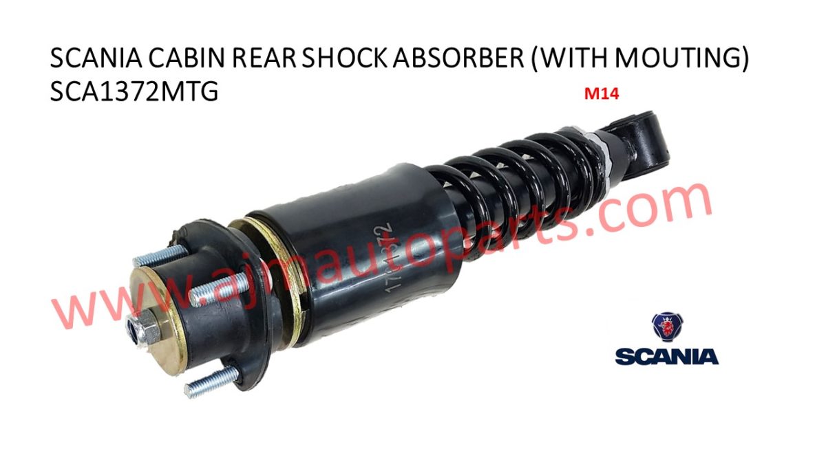 SCANIA R-SERIES REAR CABIN ABSORBER COMPLETE ASSEMBLY WITH MOUNTING ...