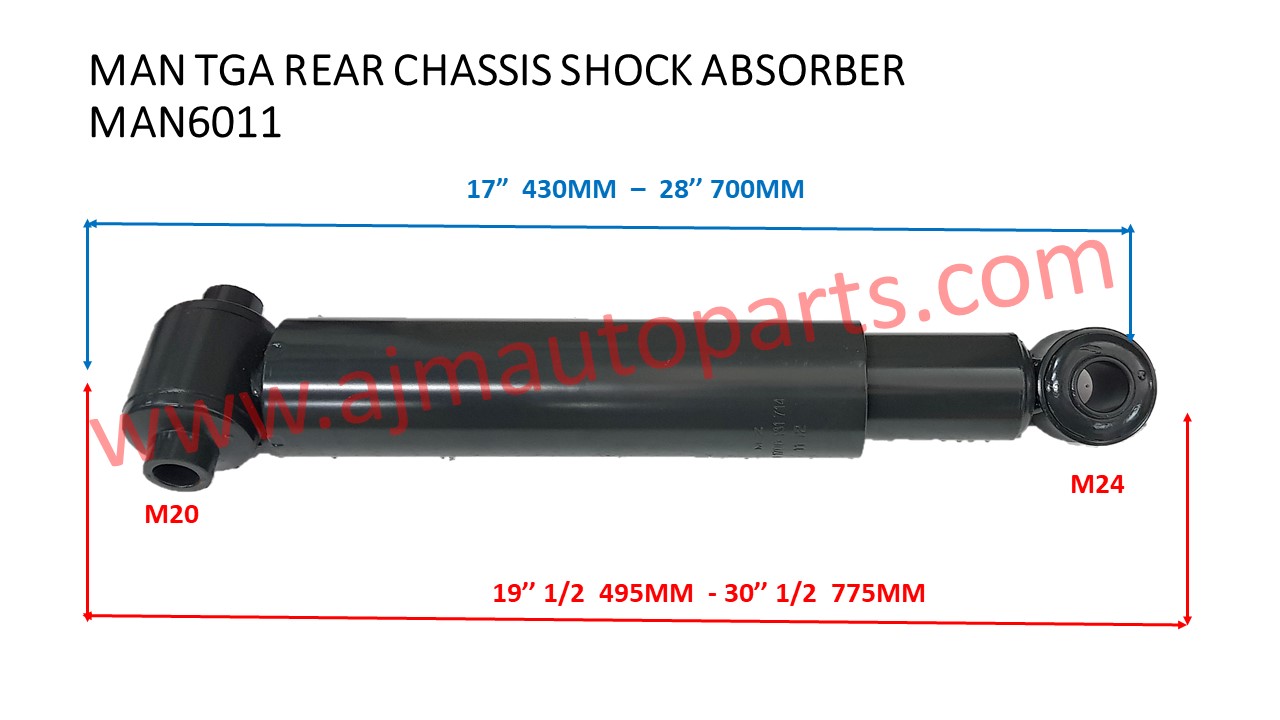 MAN TGA TRUCK CHASSIS SHOCK ABSORBER – 81.43702.6011 / 81.43702 