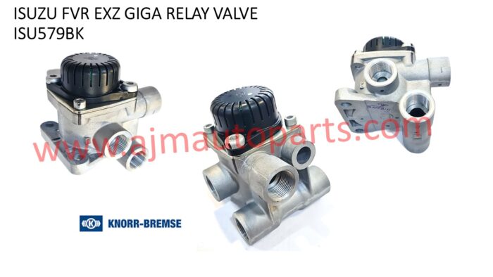 ISUZU CXZ GXR FVR GIGA TRUCK RELAY VALVE - AC579BK / 1-48240-354-1 / K091823 / 1482403541 / 1-48240354-1 / K72-00100
