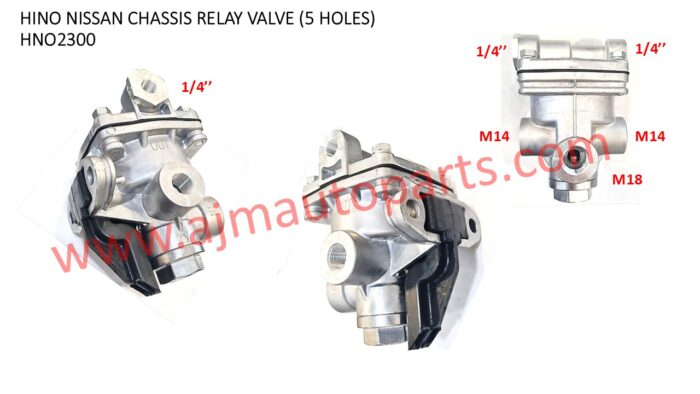 HINO 700 VALIDUS NISSAN UD FUSO RELAY VALVE - 44540-1230 / 44540-2300 / 45184-Z2001