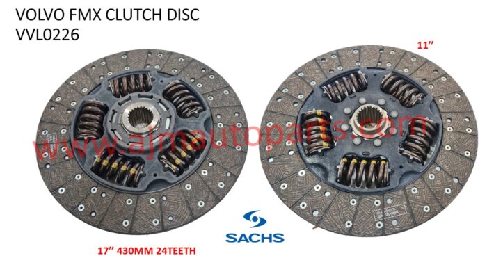 VOLVO FMX FM4 CLUTCH DISC - 1878010226 / 22078244 / 23441664 / 23463973 / 85013714 / 1878006657 / 1878006658