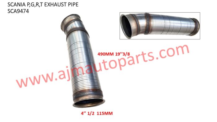 SCANIA P,G,R,T FLEXIBLE EXHAUST PIPE - 1529474