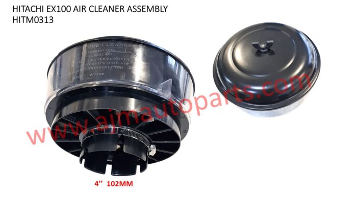 HITACHI EXCAVATOR EX100 AIR CLEANER ASSEMBLY (4'' - 105MM) - 4M0313