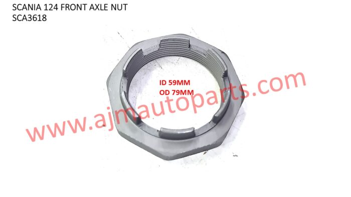 SCANIA 124 R420 P380 FRONT AXLE LOCK NUT - 1356196 / 1403618 / 1873183