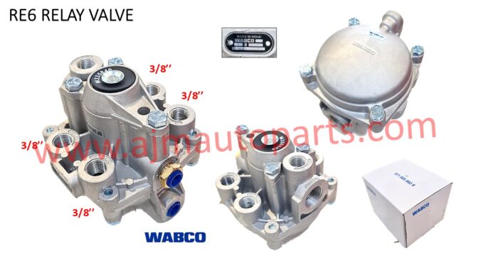 UNIVERSAL TRAILER TRUCK RE6 RELAY VALVE - 9710050020 / 281860 / M302600