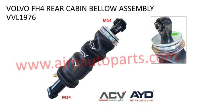 VOLVO FH4 REAR CABIN AIR SPRING ASSEMBLY - 21171976 / 22040666 / 24182857
