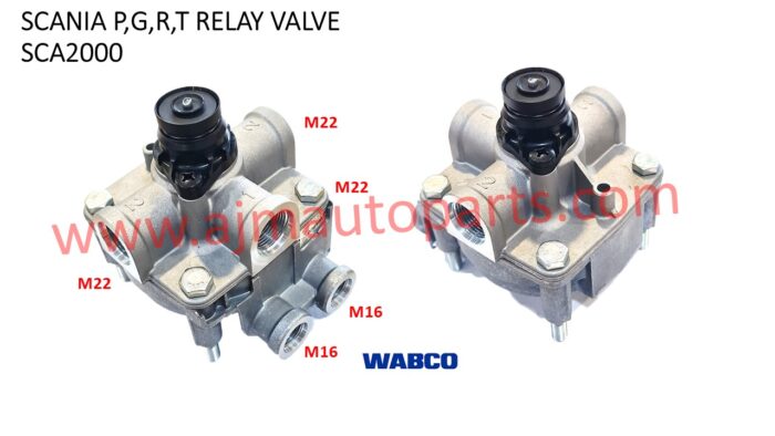 SCANIA MERCEDES BENZ RELAY VALVE - 9730112000 / 0044297644 / 1935665 / 44540-0110A