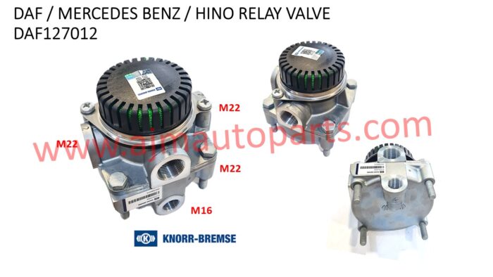 SCANIA MERCEDES BENZ HINO RELAY VALVE - AC574 / K127012N50 / 9730110090 / 9730110010 / 1340470 / N0481026026