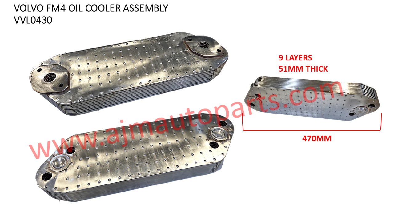 VOLVO FM4 FH4 OIL COOLER ASSEMBLY – 21370430
