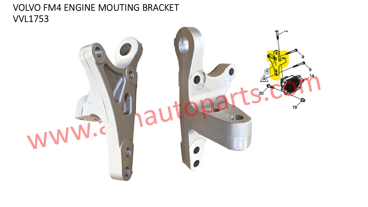 VOLVO FM4 FMX ENGINE MOUTING BRACKET -21381753