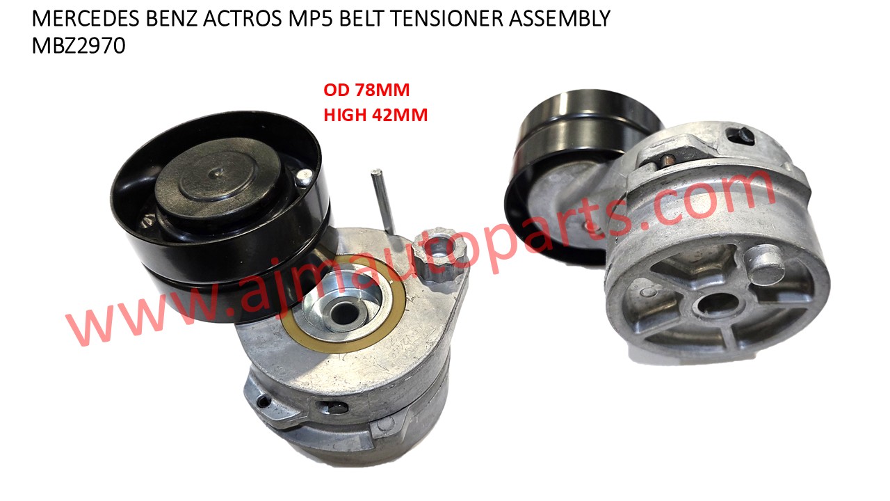 MERCEDES BENZ ACTROS MP4 MP5 BELT TENSIONER ASSEMBLY- APV2446 /457 200 2970 /457 200 3170 /457 200 4370 /457 200 4570
